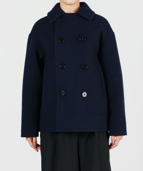 HYKE(ハイク)】 DOUBLE FACE PEA COAT｜PARIGOT ONLINE（パリゴオンライン）