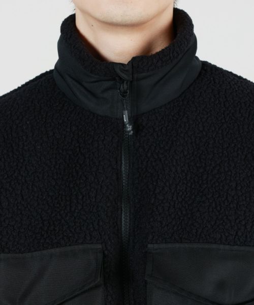 HYKE(ハイク)】 ≪Genderless≫POLARTEC FLEECE WEP JACKET