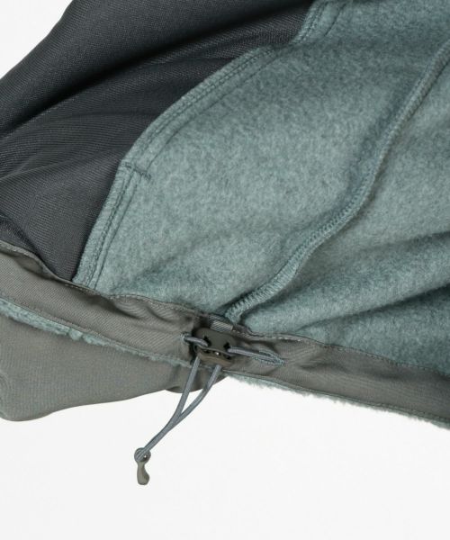 最終値下げ　hyke fleece jacket サイズ2 国内買付】HYKE FLEECE JACKET 厚手フリース ジャケット (HYKE