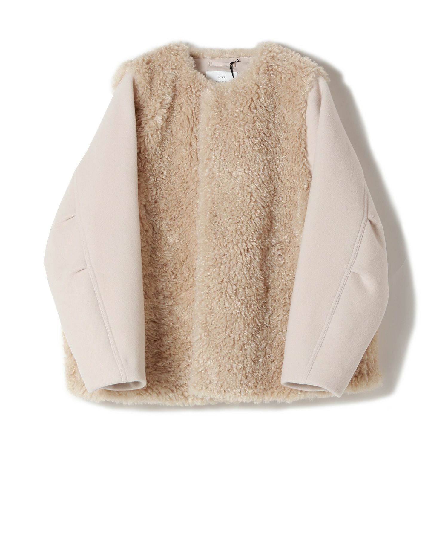 HYKE(ハイク)】 FAUX SHEARING JACKET｜PARIGOT ONLINE（パリゴ  