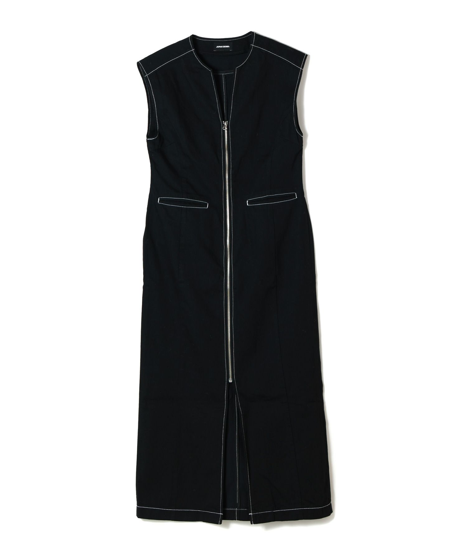 V12 ALINE ZIP 解す JKT ブラック