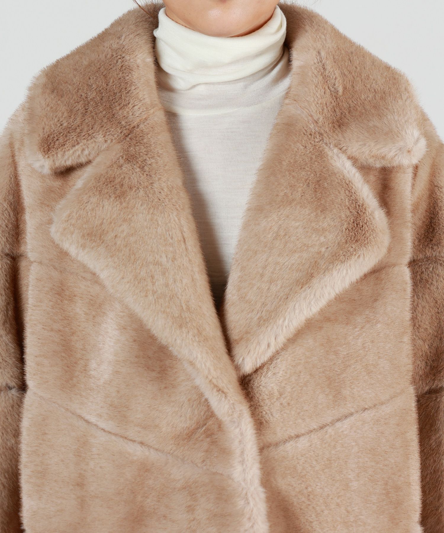 Lou Andrea(ルーアンドレア)】 ファーコート｜PARIGOT ONLINE（パリゴ