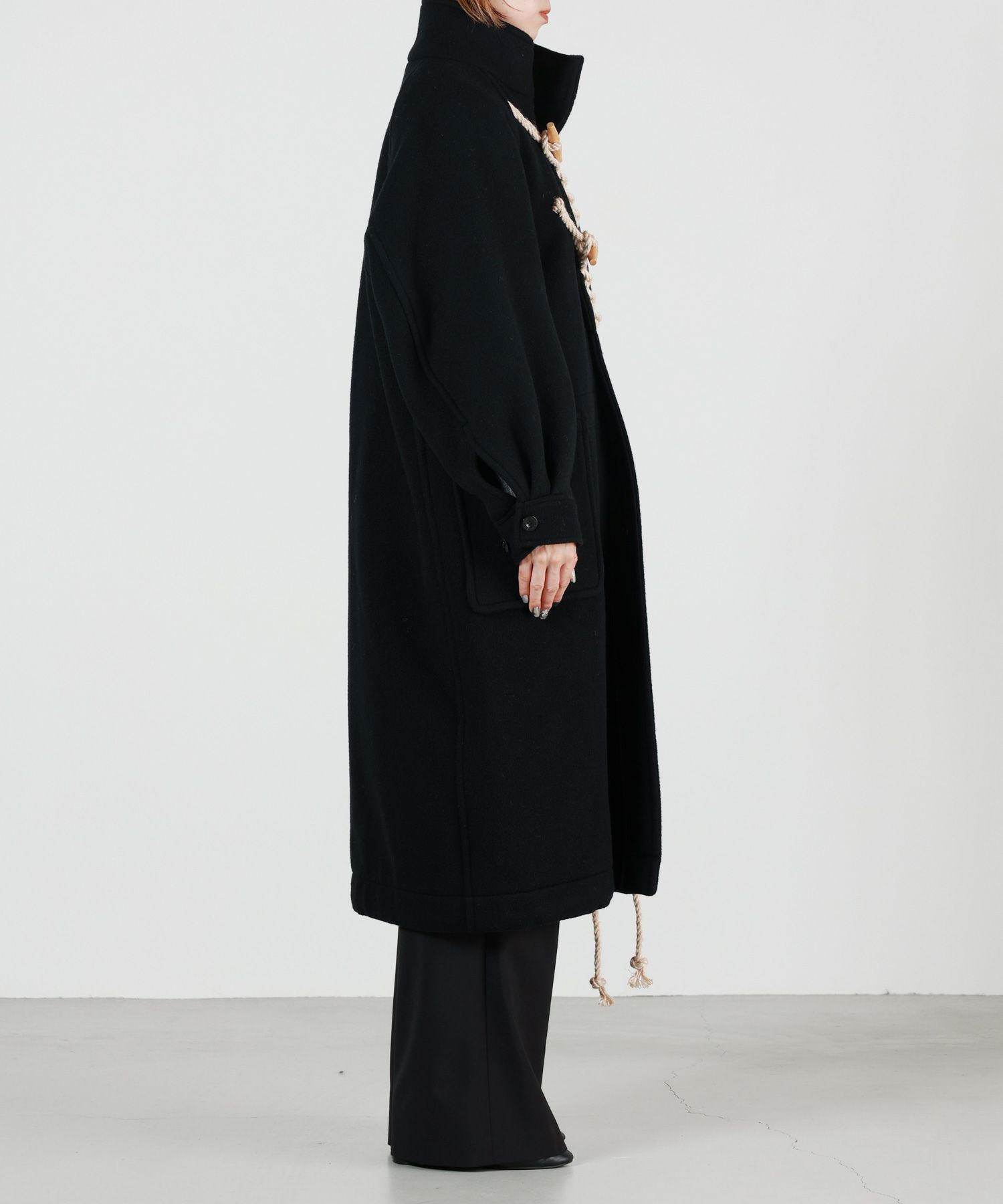 HYKE(ハイク)】 DOUBLE FACE DUFFEL COAT｜PARIGOT ONLINE（パリゴ 