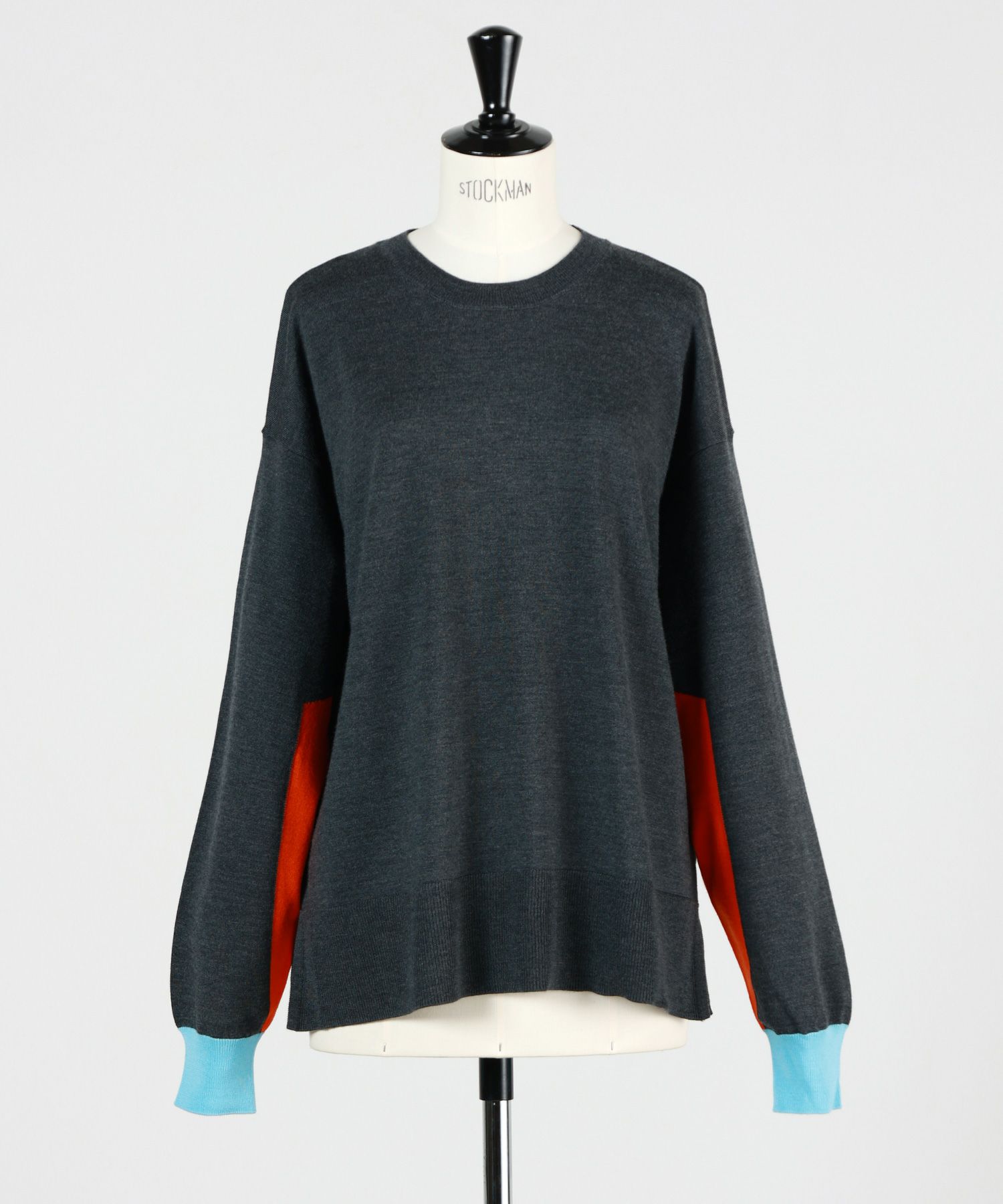 ENFOLD(エンフォルド)】 COLOR-SLEEVES PULLOVER｜PARIGOT ONLINE  