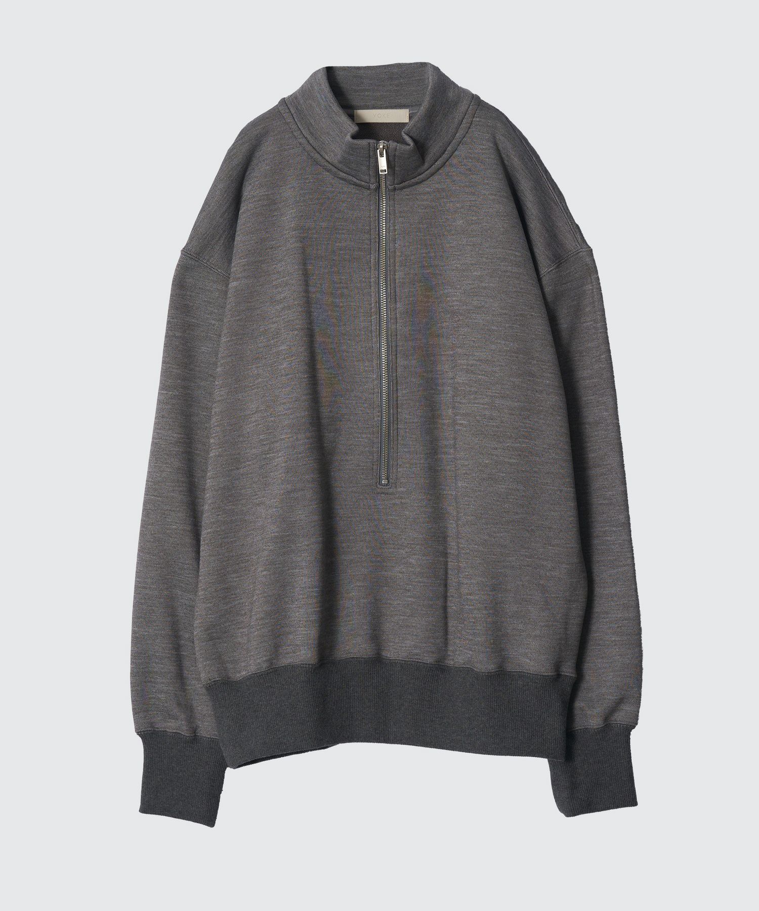 YOKE(ヨーク)】 3/4 ZIP PULLOVER SWEAT SHIRT｜PARIGOT ONLINE 