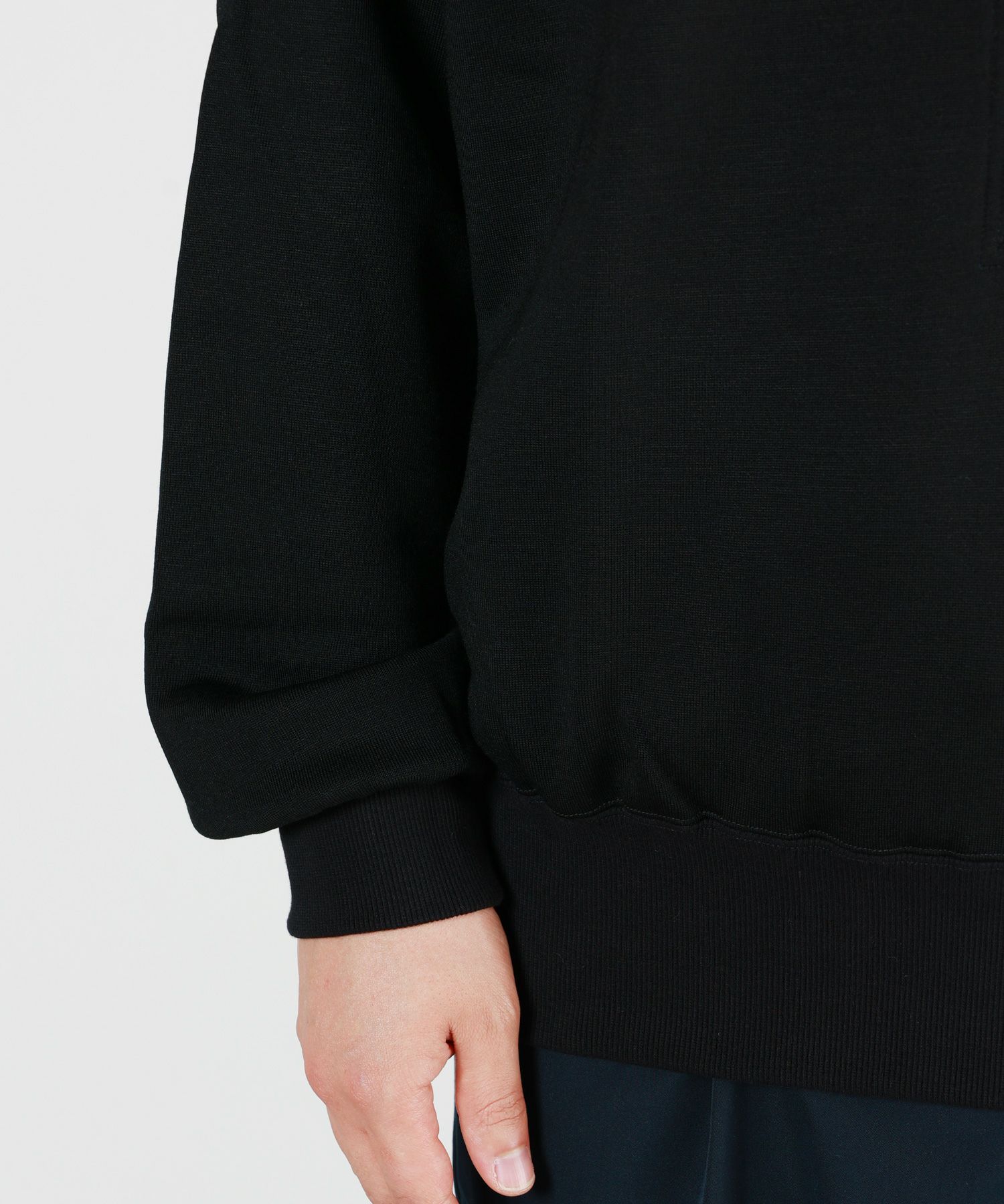 YOKE(ヨーク)】 3/4 ZIP PULLOVER SWEAT SHIRT｜PARIGOT ONLINE 