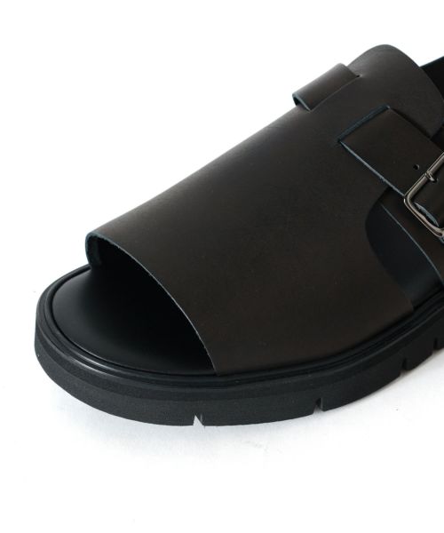 foot the coacher(フットザコーチャー)】 OPEN TOE SANDALS