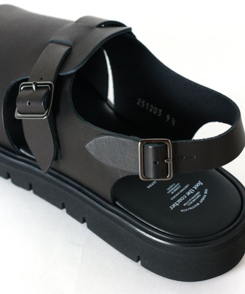 foot the coacher(フットザコーチャー)】 OPEN TOE SANDALS foot the coacher(フットザコーチャー)】 OPEN TOE SANDALS