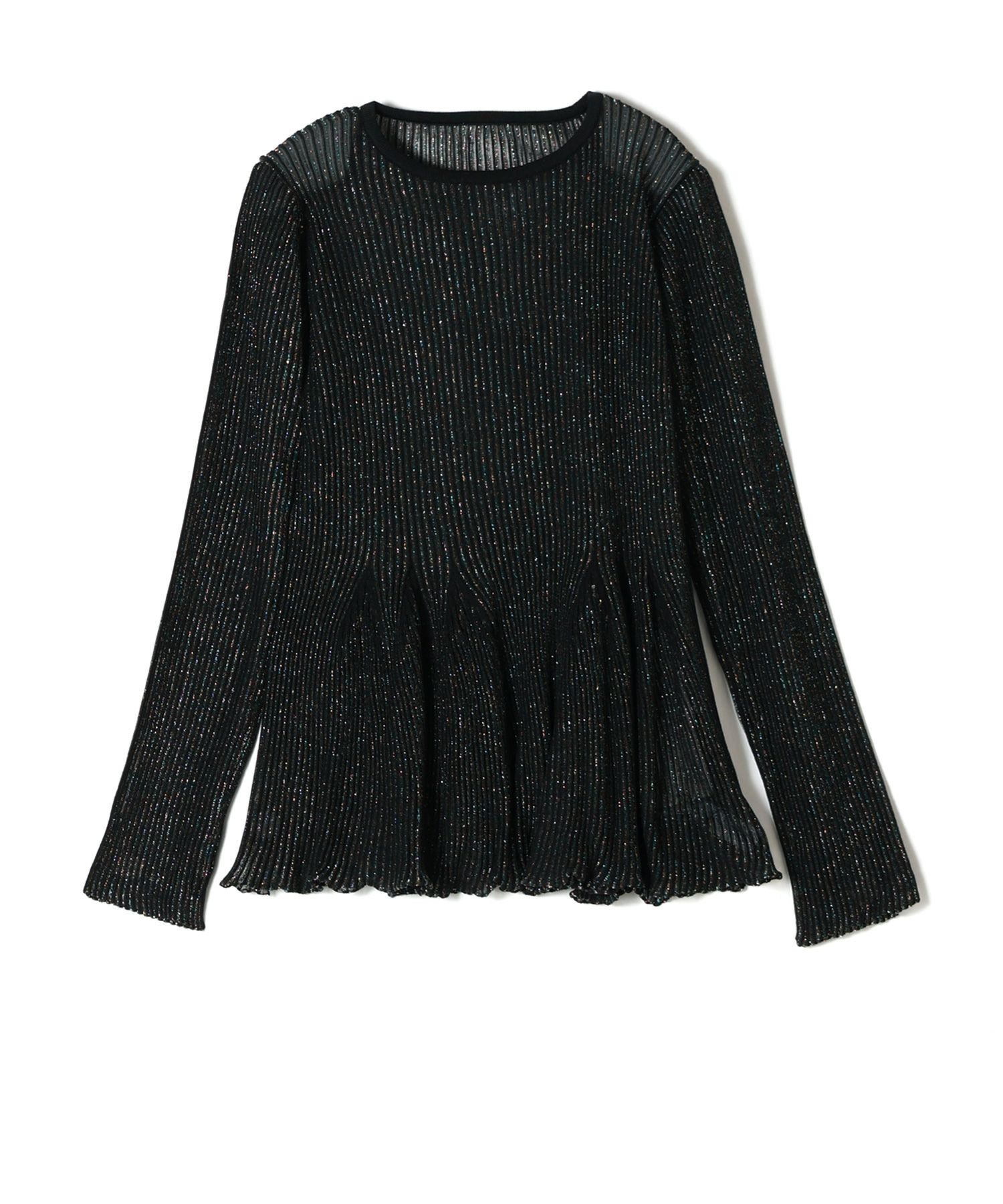 CFCL(シーエフシーエル)】 HYPHA LUCENT GLITTER LONG SLEEVE FLARE 
