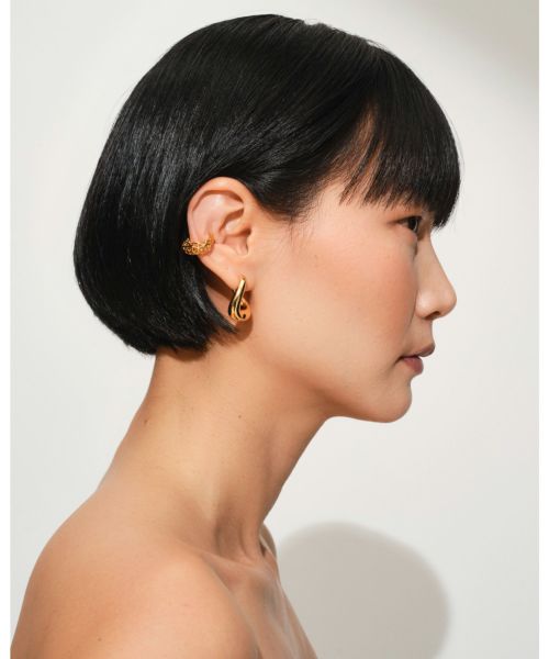 TOM WOOD(トムウッド)】 Twist Hoops Gold ピアス｜PARIGOT ONLINE（パリゴオンライン）