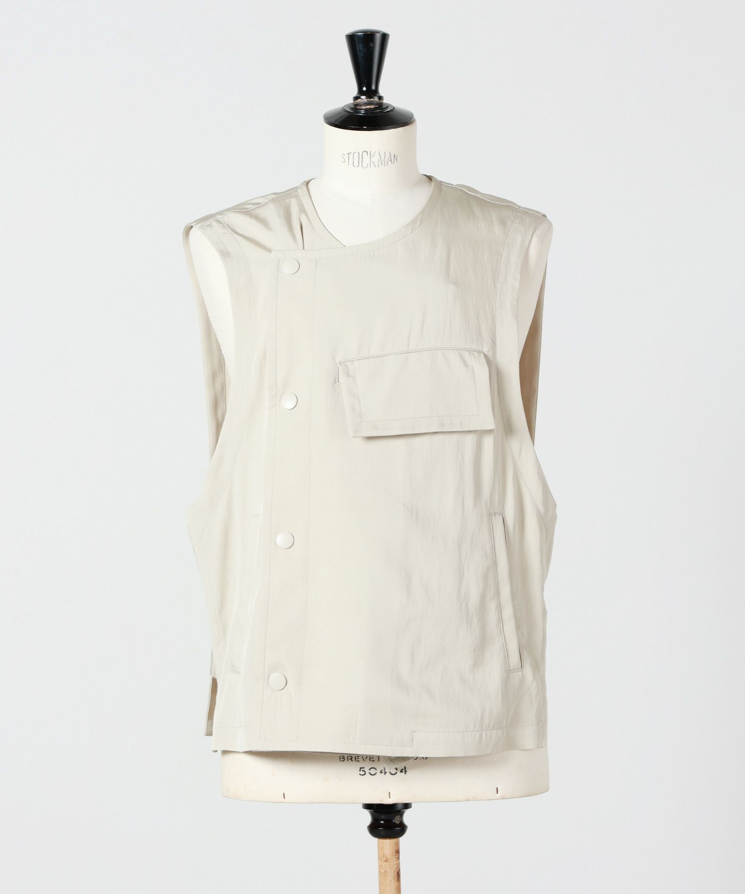 UJOH(ウジョー)】 Double Front Vest｜PARIGOT ONLINE（パリゴオンライン）