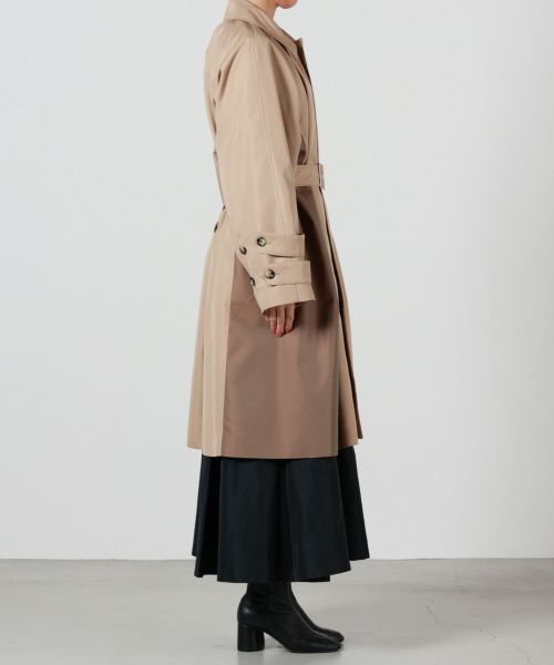 EZUMi(エズミ)】 バイカラーステンカラーコート｜PARIGOT ONLINE