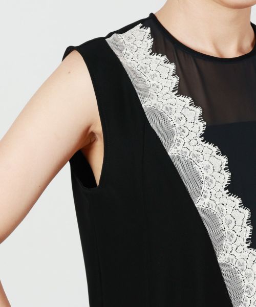 LOKITHO(ロキト)】 LACE V NECK NS DRESS|PARIGOT ONLINE LOKITHO(ロキト)】 LACE V NECK NS DRESS|PARIGOT ONLINE