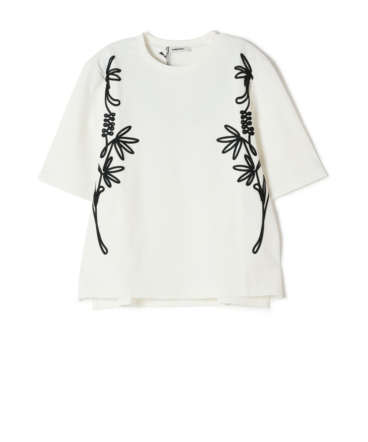 LOKITHO(ロキト)】 《25SS予約》CORD EMB T SHIRT｜PARIGOT ONLINE 