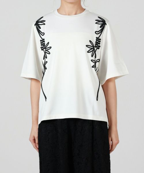 LOKITHO ロキト パリゴ 半袖Tシャツ LOKITHO(ロキト)】 CORD EMB T SHIRT｜PARIGOT ONLINE（パリゴ