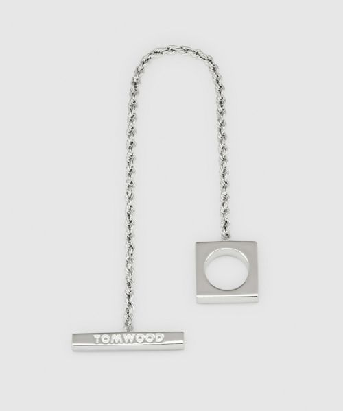 TOM WOOD(トムウッド)】 Square Rope ブレスレット(7.0～7.7)｜PARIGOT