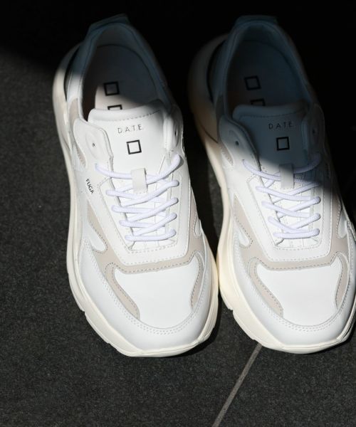 D.A.T.E.(デイト)】 PARIGOT別注 FUGA限定カラー“WHITE-GRAY”(35