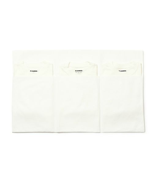 JIL SANDER(ジルサンダー)】 3パックTシャツロングスリーブセット｜PARIGOT ONLINE（パリゴオンライン）