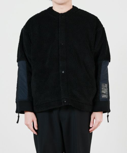 専用　新品未使用 24SS エヌハリウッド リバーシブルブルゾン 38 ブラック pb7505-09_1.jpg
