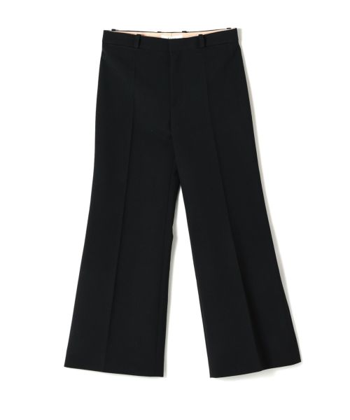 【chloe】クロエ デザインパンツ Chloe(クロエ)】 ウールクレープ製クロップドブーツカットパンツ