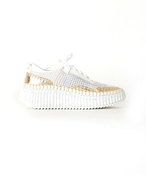 【Chloe】軽量☆Nama スニーカー Chloé Namaスニーカー のベージュ CHC22S579Y0268 | Chloé JP