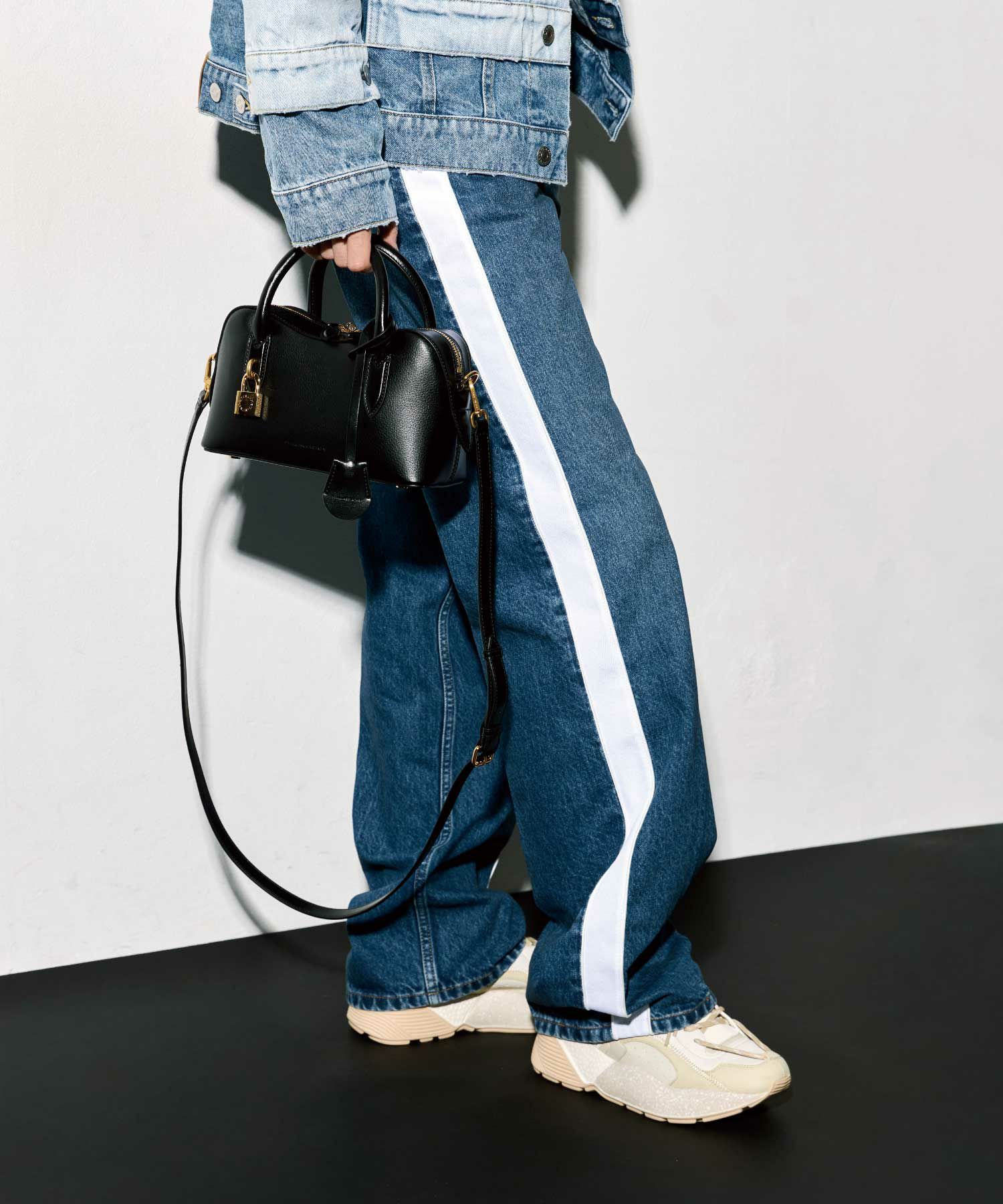 STELLA McCARTNEY(ステラ・マッカートニー)】 サイドストライプ 