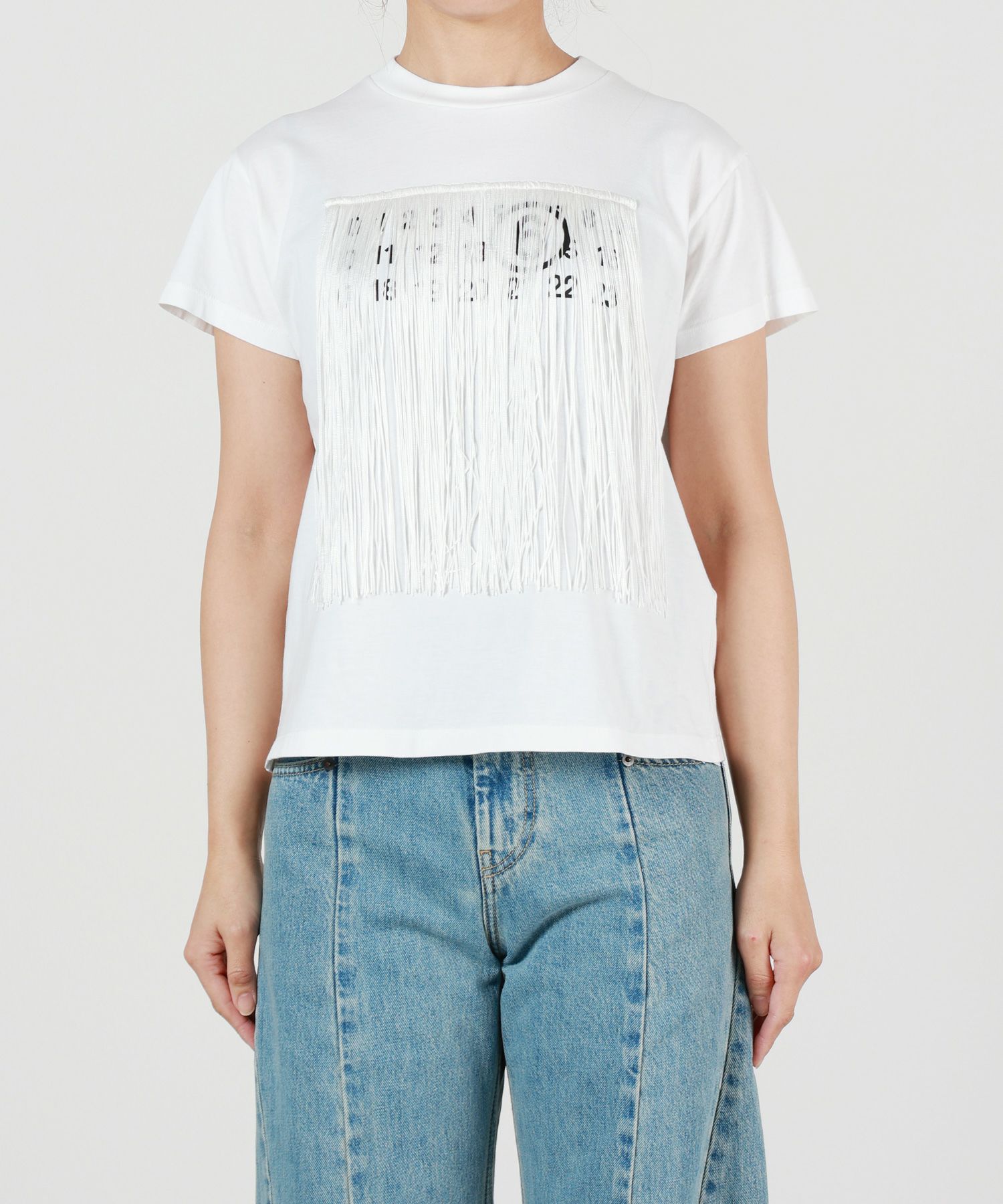 MM6 Maison Margiela(エムエムシックス メゾン マルジェラ)】 フリンジ 