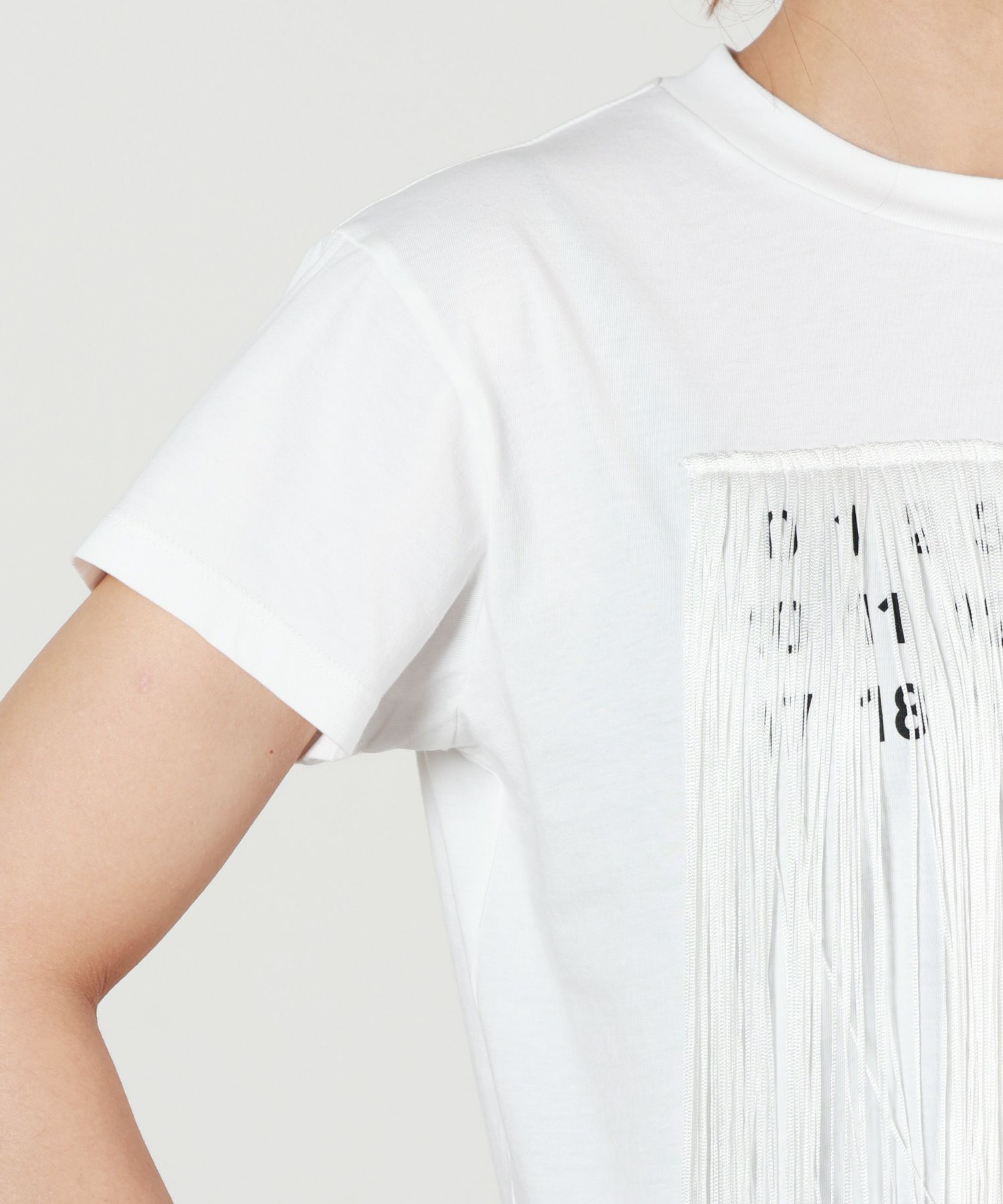 MM6 Maison Margiela(エムエムシックス メゾン マルジェラ)】 フリンジ 