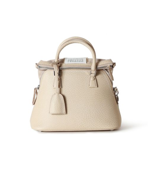 ■MAISON MARGIELA■5AC Mini レザー ハンドバッグ Maison Margiela S56WG0082 P4455 Shoulder Bag, 5AC MINI