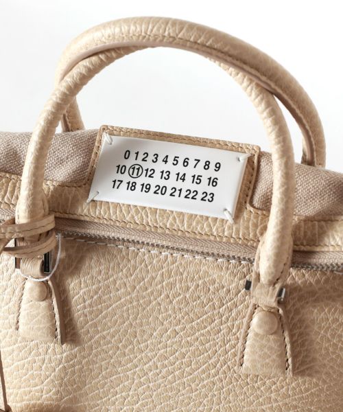 5AC ミニトップステアリングバッグ&ショルダーバッグ Maison Margiela(メゾンマルジェラ)】 5AC MINI ハンドルレザー