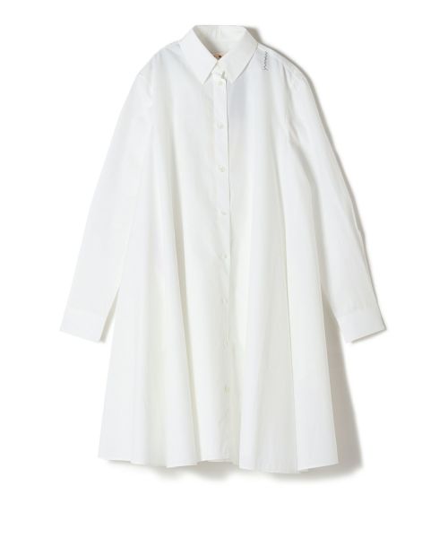 MARNI(マルニ)】 オーガニックコットンポプリンシャツドレス