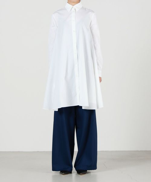 関税送料込【MARNI】花柄コットンシャツドレス MARNI(マルニ)】 オーガニックコットンポプリンシャツドレス