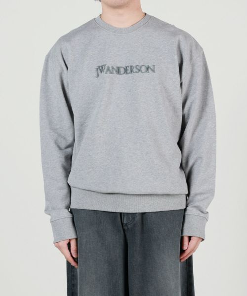 関送込◆J W ANDERSON◆スウェットシャツ JW Anderson(ジェイダブリューアンダーソン)】 ロゴエンブロイ