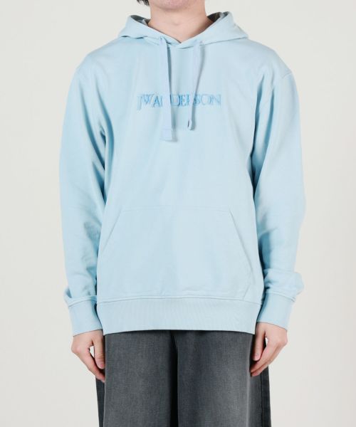 関税/送料込★J W ANDERSON★ロゴエンブロイダリー パーカー JW ANDERSON (ジェイダブリューアンダーソン) ロゴエンブロイ