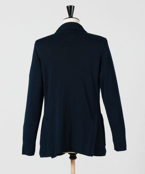 LARDINI ラルディー二 コットンニット 2B テーラードジャケット LARDINI(ラルディーニ)】 コットンニットシングル2Bテーラード