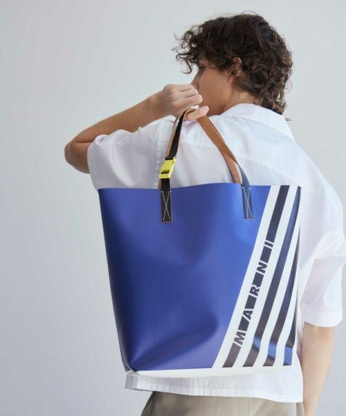 MARNI(マルニ)】 TPU STRIPE TOTE｜PARIGOT ONLINE（パリゴ