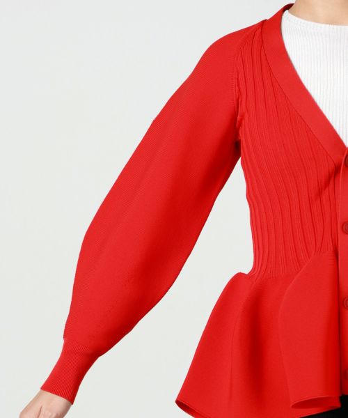 CFCL(シーエフシーエル)】 POTTERY PUFF SLEEVE CARDIGAN
