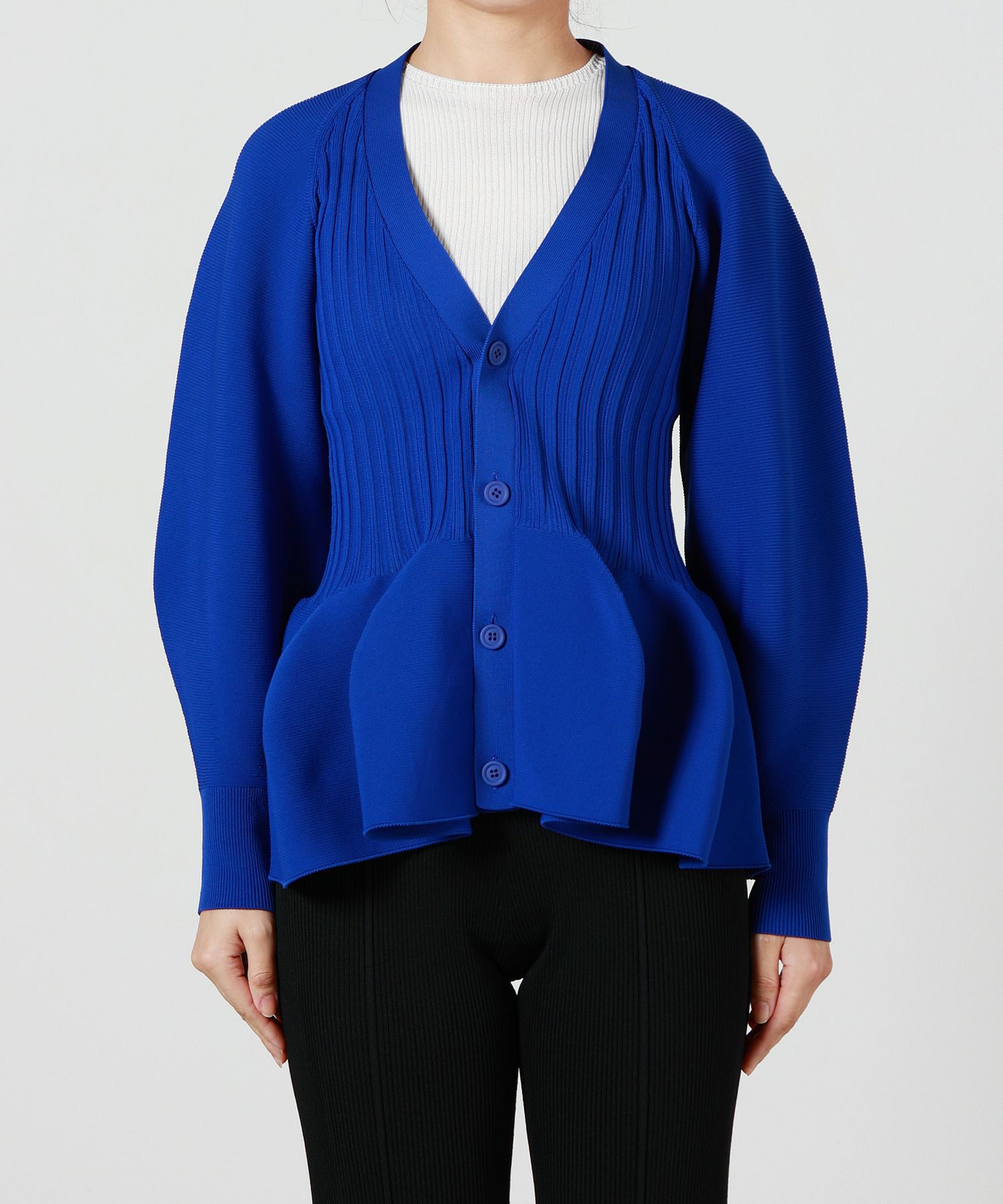 CFCL(シーエフシーエル)】 POTTERY PUFF SLEEVE CARDIGAN｜PARIGOT 