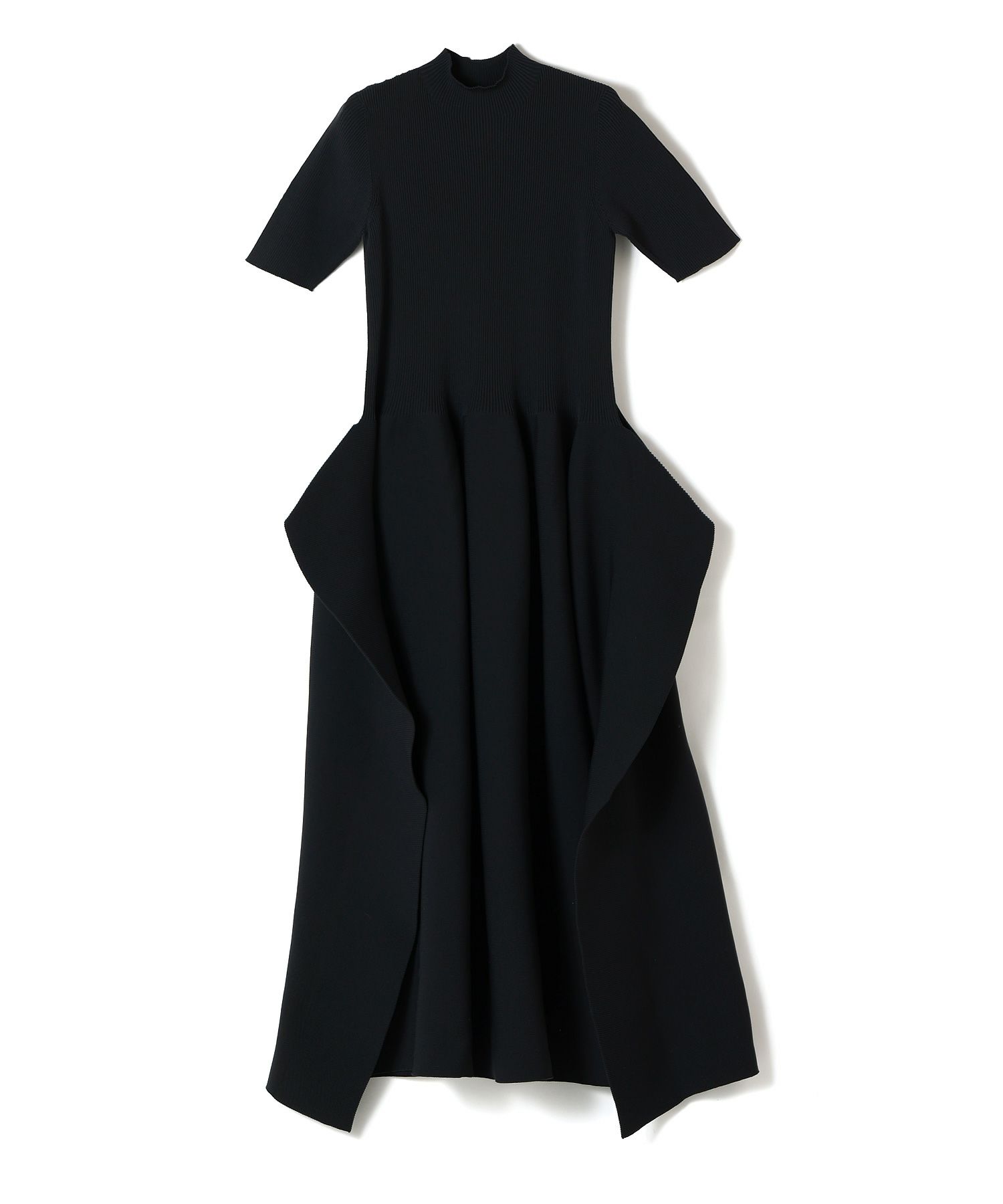 CFCL(シーエフシーエル)】 POTTERY CREASE SHORT SLEEVE DRESS  