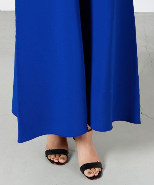 CFCL(シーエフシーエル)】 POTTERY SHORT BELL SLEEVE FLARE DRESS