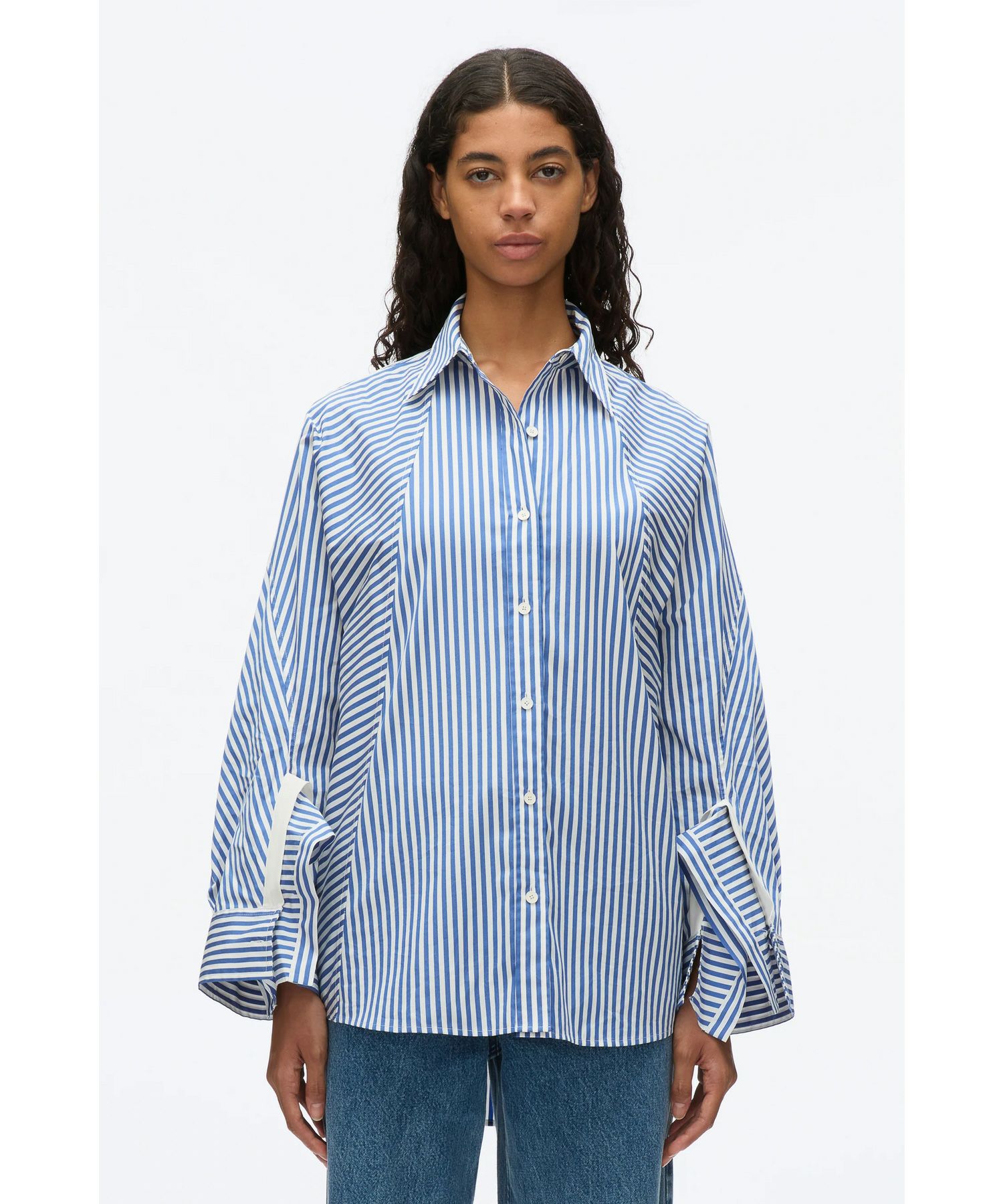 3.1 Phillip Lim(スリーワン フィリップリム)】 Oversized Stripe  