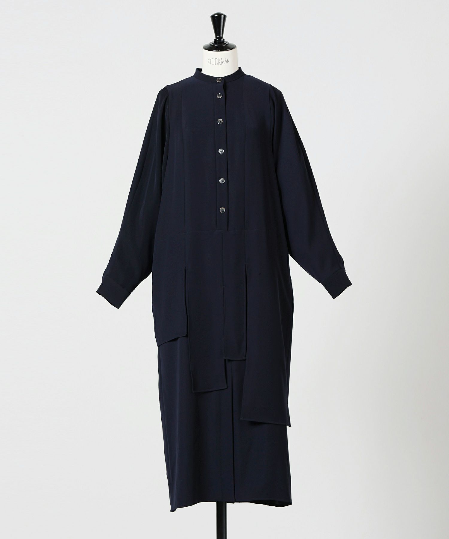 ENFOLD(エンフォルド)】 CURTAIN-HEM DRESS｜PARIGOT ONLINE（パリゴ 