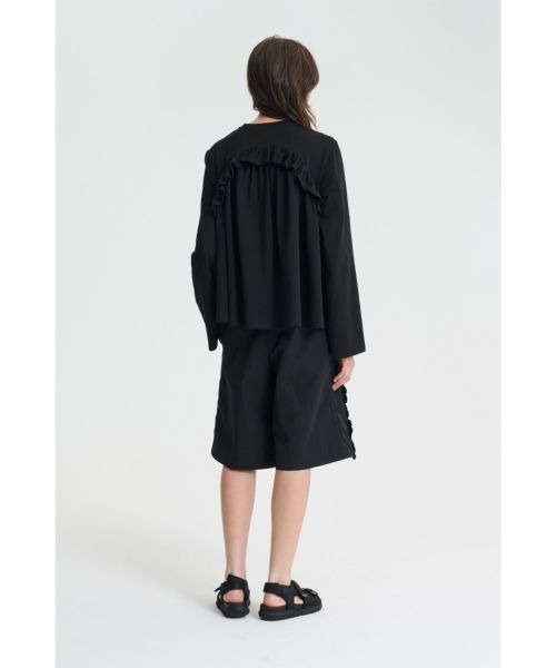 【関税込み】Cecilie Bahnsen ブラック Alva Tシャツ ALVA | T-SHIRT JERSEY BLACK