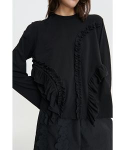CECILIE BAHNSEN セシリーバンセン フリルTシャツ 長袖 Alva Top CECILIE BAHNSEN(セシリエ バンセン)のALVA T－SHIRT通販