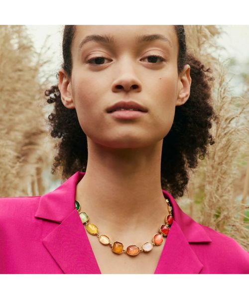 【最終】【GOOSSENS Paris】 Rainbow Necklace 最終】【GOOSSENS Paris】 Rainbow Necklace