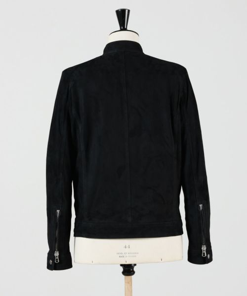 EMMETI(エンメティ)】 MASSIMO シングルスエードレザーライダース