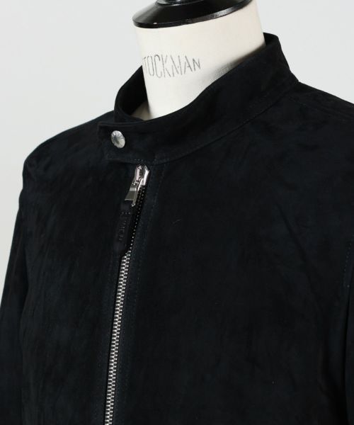 EMMETI(エンメティ)】 MASSIMO シングルスエードレザーライダース