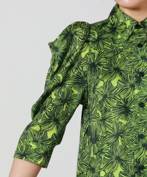 TOGA PULLA(トーガプルラ)】 SATIN PRINT DRESS｜PARIGOT ONLINE