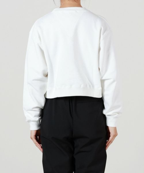 HYKE(ハイク)】 CROPPED SWEAT SHIRT｜PARIGOT ONLINE（パリゴオンライン）