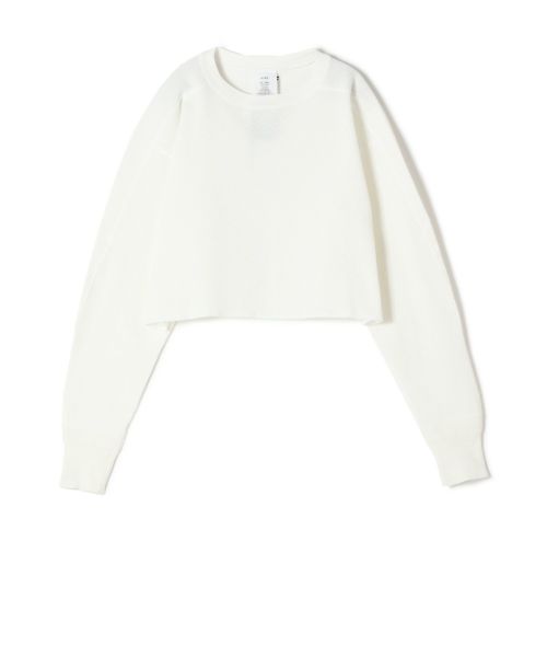 HYKE(ハイク)】 THERMAL CROPPED SHIRT｜PARIGOT ONLINE（パリゴ
